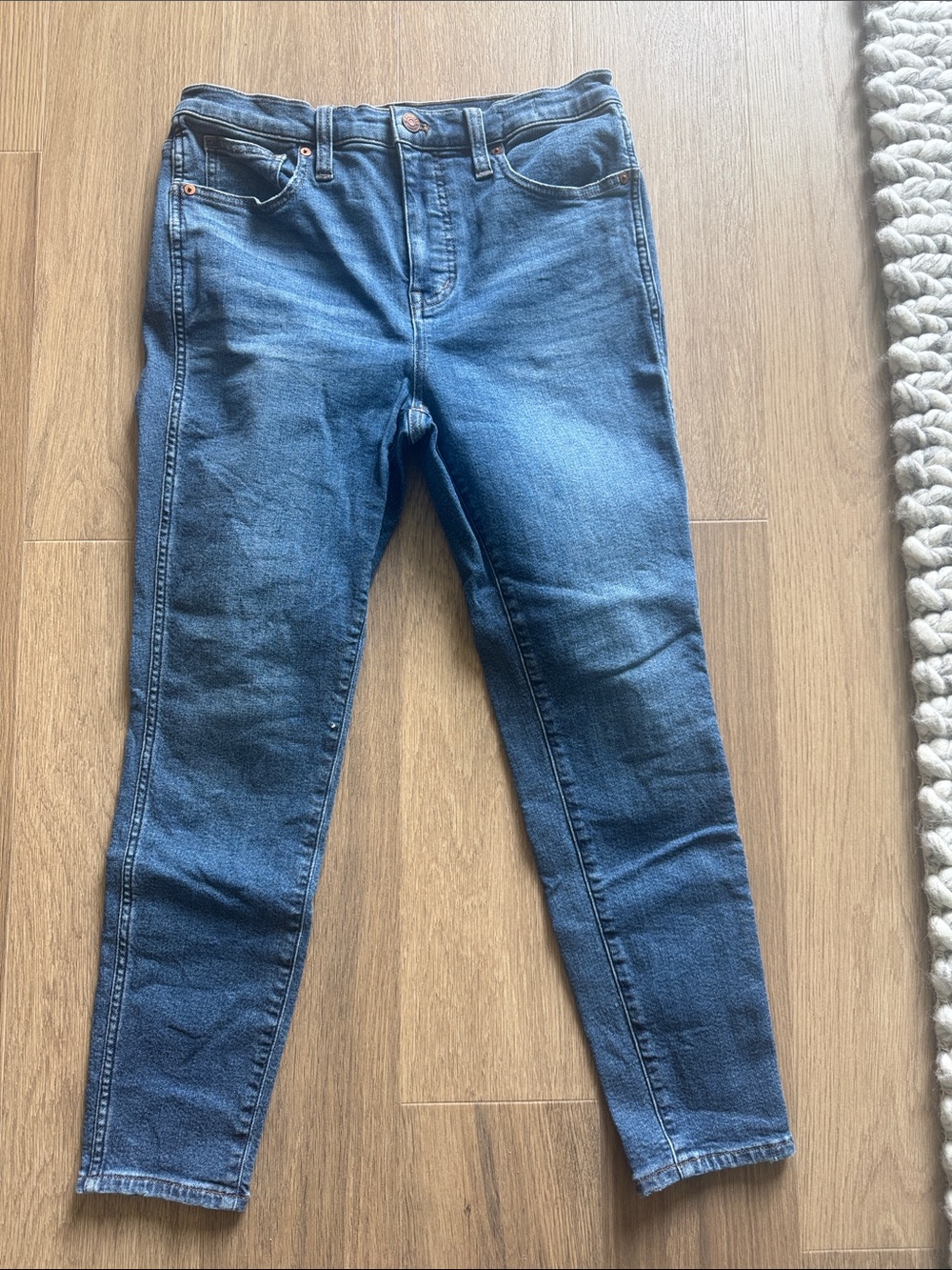 Madewell Indigo Skinny Jeans